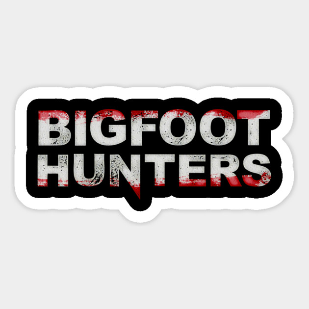 Bigfoot Hunters logo Magnet by Rick Gualtieri