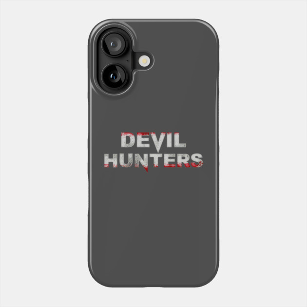 Devil Hunters logo Phone Case by Rick Gualtieri
