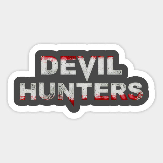 Devil Hunters logo Magnet by Rick Gualtieri