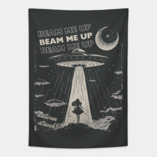 Beam Me Up Tapestry