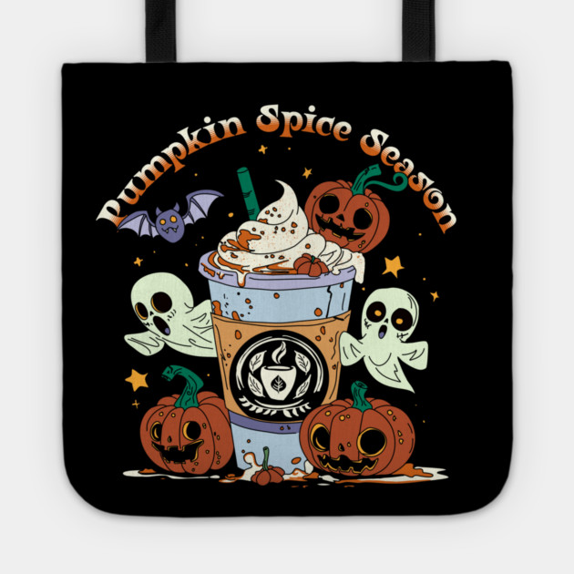 Pumpkin Spice Season Tote by H. R. Sinclair