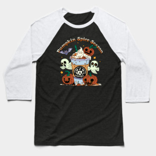 Pumpkin Spice Season Baseball T-Shirt