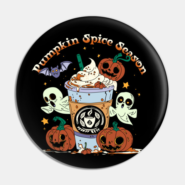 Pumpkin Spice Season Pin by H. R. Sinclair