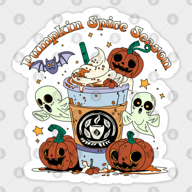 Pumpkin Spice Season Sticker by H. R. Sinclair