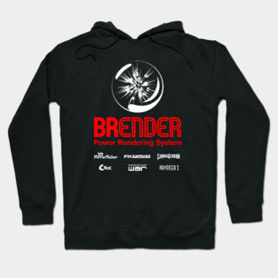 BRender Power Rendering System Hoodie