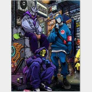 Chillin Villains Posters and Art