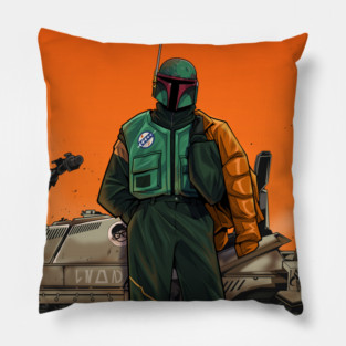 Bounty Hunter Pillow