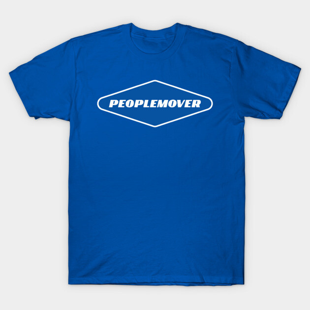 Retro Peoplemover T-Shirt by GoAwayGreen