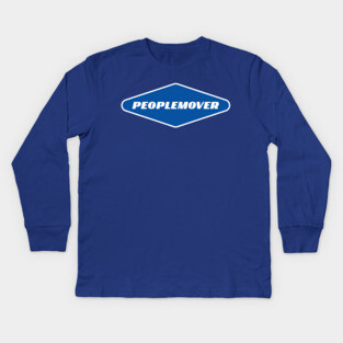 Retro Peoplemover Kids Long Sleeve T-Shirt