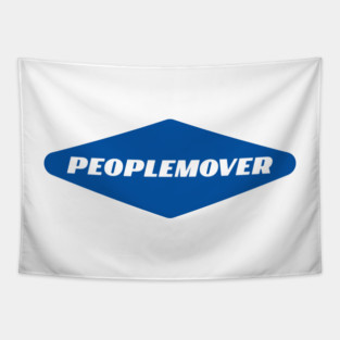 Retro Peoplemover Tapestry