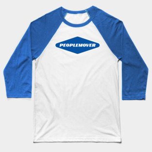 Retro Peoplemover Baseball T-Shirt