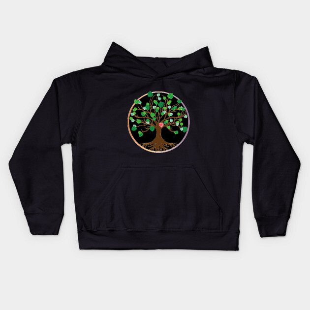 Tree of Life Kids Hoodie by DickinsonDesign