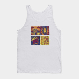 Thailand Tile Arts Tank Top