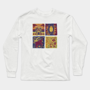 Thailand Tile Arts Long Sleeve T-Shirt