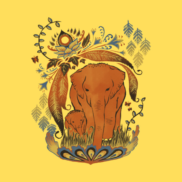 Elephants Sanctuary by akaneyabushita