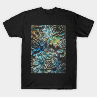 succulents flora art #succulents #flora T-Shirt