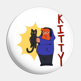 Caseoh Kitty Pin