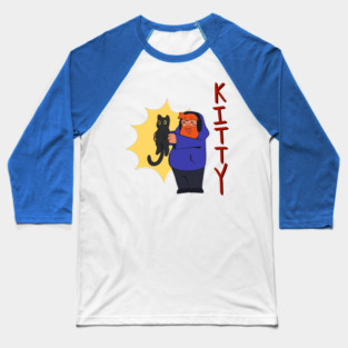 Caseoh Kitty Baseball T-Shirt