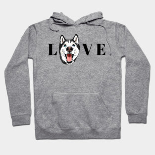 Husky Lovers, Husky Moms, Husky Dads Hoodie