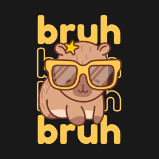 Bruh Capybara T-Shirt