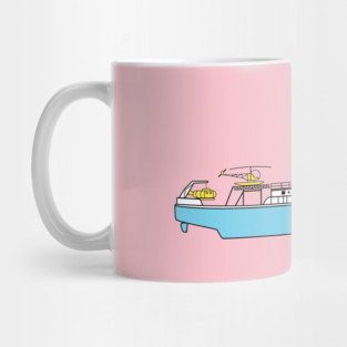 The Belafonte - Wes Anderson Illustration Mug