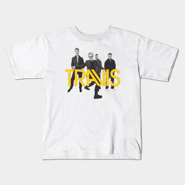 Travis Band Kids T-Shirt by Timeless Chaos