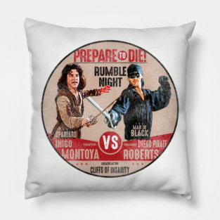 Inigo Montoya Circle Worn Lts Pillow