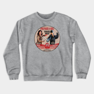 Inigo Montoya Circle Worn Lts Crewneck Sweatshirt