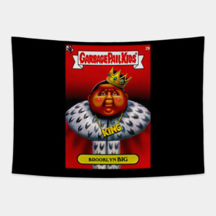 GarbagePaulKisd -- Brooklyn BIG -- illustration Tapestry