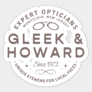Gleek & Howard Opticians Sticker