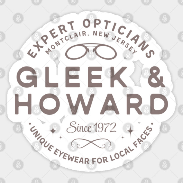 Gleek & Howard Opticians Sticker by Timeless Chaos