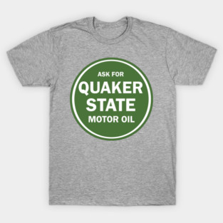 Vintage Quaker State Motor Oil Logo T-Shirt