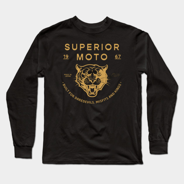Superior Moto Japan Long Sleeve T-Shirt by Timeless Chaos