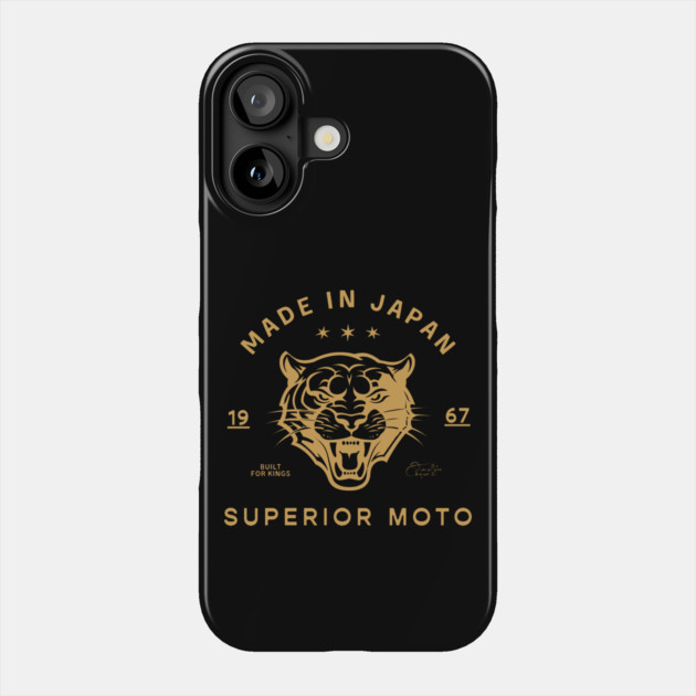 Superior Moto Japan Phone Case by Timeless Chaos
