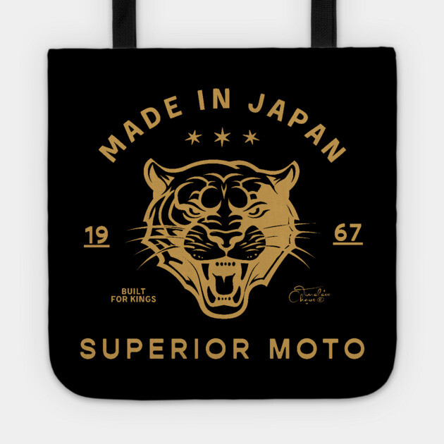 Superior Moto Japan Tote by Timeless Chaos
