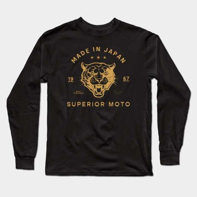 Superior Moto Japan Long Sleeve T-Shirt by Timeless Chaos