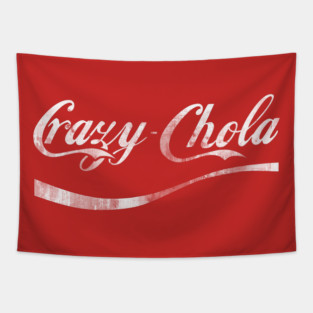 Crazy Chola distressed Tapestry