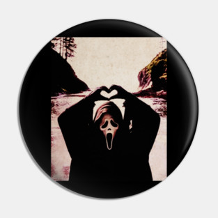 love from ghostface Pin