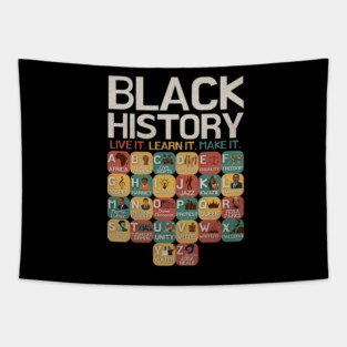 Heroes-of-black-history Tapestry