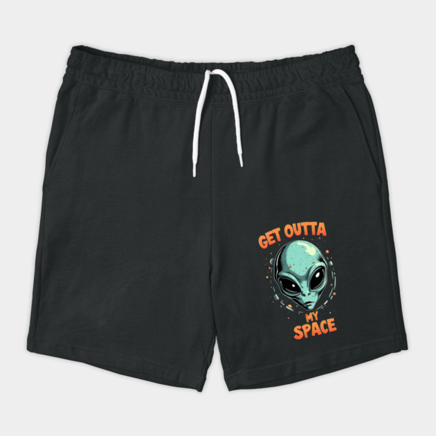 Get Outta My Space - Alien by Silly Me Studio