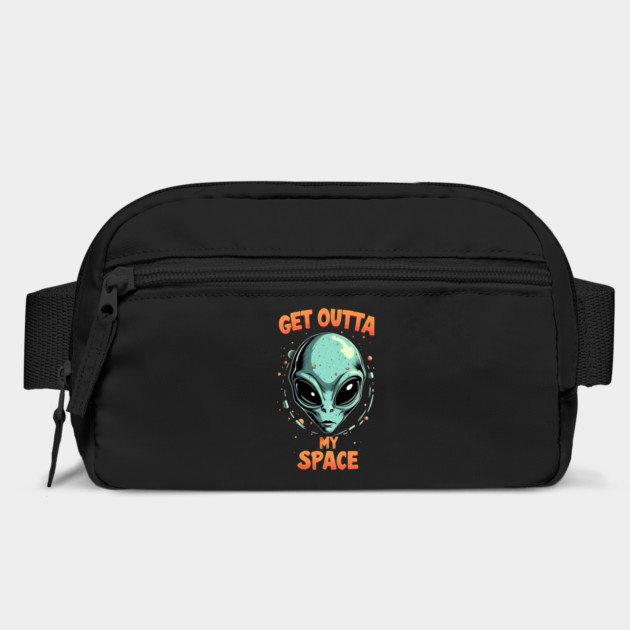 Get Outta My Space - Alien by Silly Me Studio