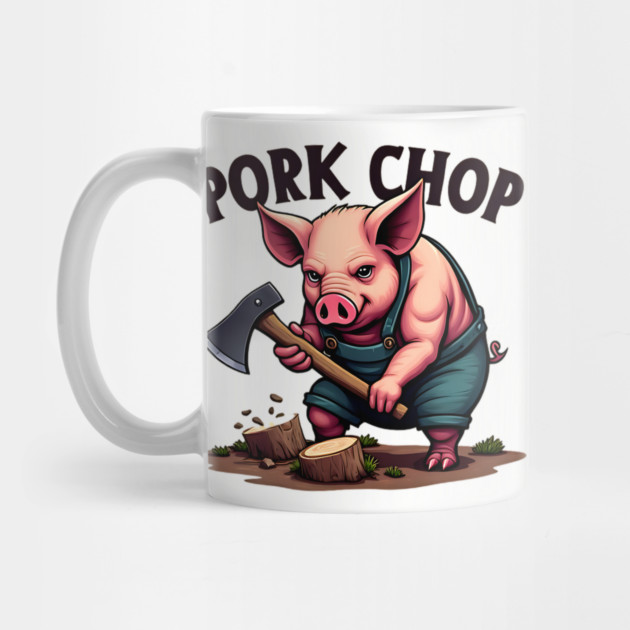 Pork Chop - Funny Pun by Silly Me Studio
