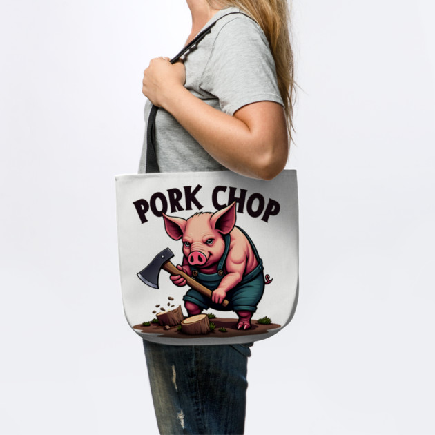 Pork Chop - Funny Pun by Silly Me Studio