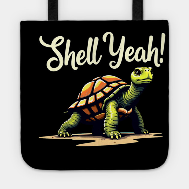 Shell Yeah - Turtle Tote by Silly Me Studio