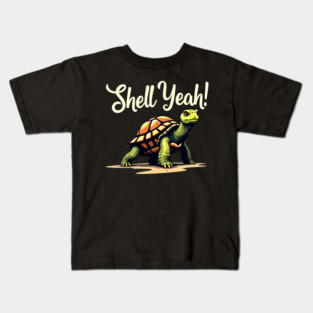 Shell Yeah - Turtle Kids T-Shirt
