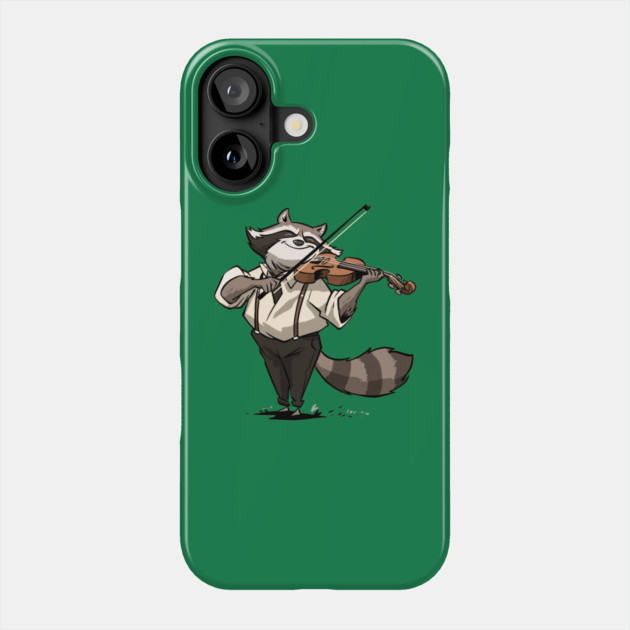 Raccoon Rhapsody Phone Case by GoshWow®