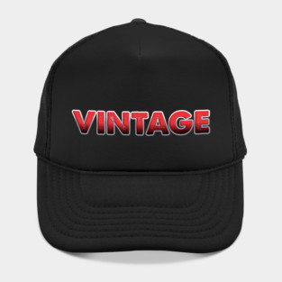 Vintage Logo 80s 90s Full Color 2 Style Hat