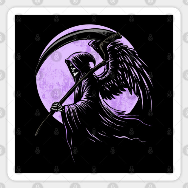 Moon Reaper Sticker by GoshWow®