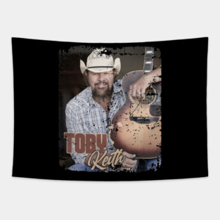 TOBY KEITH COUNTRY LEGEND RETRO Tapestry