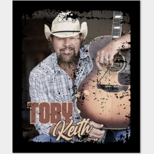 TOBY KEITH COUNTRY LEGEND RETRO Posters and Art